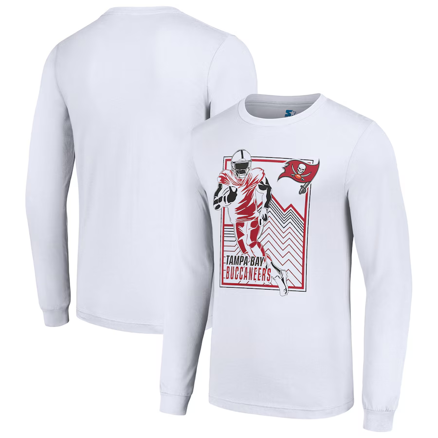 Men Kansas City Chiefs white 2024 NFL Long sleeve T Shirts